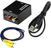 ORFOFE Audio Converter Box Digital to Analog Optical to Home Professional Setup