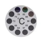 Betta Sticker Thermometer Round Stickers Thermometer for Brewing 18 36 ℃