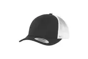 Flexfit Unisex Adult Classics Recycled Two Tone Trucker Cap (Black/White) (One Size)