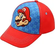 Nintendo Boys Super Mario Bros. Cotton Baseball Cap (Size 4-7)
