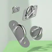 Ceiling Fans Hooks Base Hang Buckle Hammocks Yoga Rings Fixed Hook Stainless A2