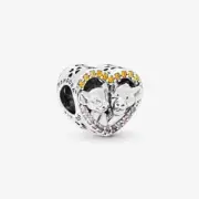 New Genuine Pandora x Disney Lion King Simba & Nala Heart Charm 798044NPRMX