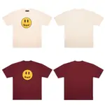 DREW HOUSE FW22 MASCOT SS TEE 奶油白/酒紅 笑臉LOGO 短袖【FASHION SPLY】