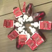Bath & Body Works FROSTED CRANBERRY Iced Cranberry,Blonde Woods Red Apple x9 LOT