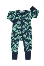 Bonds Baby Long Sleeve Zip Zippy Wondersuit Romper GK6 sizes 0000 000 00 Navy