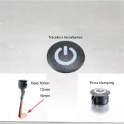 Recessed Touch Sensors Switches Button Control Switches For LED Strips
