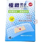 <現貨>極致 防水醫療用貼布 (藍) 大-6片 (滅菌)