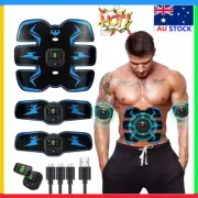 EMS Muscle Stimulator Wireless Hip Trainer Abdominal ABS Fitness Body MassagerMQ