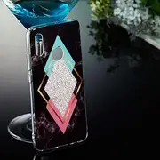 LYX Marble Pattern Soft TPU Case for Huawei Honor 10 Lite Smooth Feel and Quality Assurance