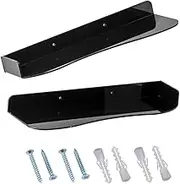 Snblzhef Shoe Display Shelf Floating Acrylic Shoe Wall Shelf Storage Stand Organizer Home Decoration Holder
