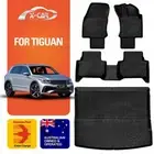 Floor Mats Boot Liner for Volkswagen VW Tiguan 2016-2024 CargoTrunk Luggage Tray