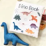 DINO BOOK AMERICAN FABRIC BOOK - 帶有漂亮的小恐龍毛絨玩具