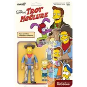 The Simpsons - Troy McClure in Meat and You: Partners in Freedom ReAction 3.75” Action Figure 2-Pack