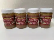 4 Pack Trader Joe’s CRUNCHY Peanut Butter Unsalted & Unblanched Sealed 14 oz