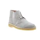 Clarks Mens Desert Boot Gray Chukkas Boots Boots 11