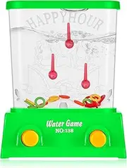 Sumind Handheld Water Game Arcade Mini Water Ring Game for Beach Toys Party Retro Pastime Toys