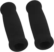 2Pcs Thicken Crutch Handle Grips Skid Sponge Wraps for Walking Stick Comfortable and Durable Cane Handle Replacement Fits Standard Handles
