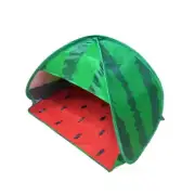 Automatic Quick Opening Sunshade Headrest Tent (Watermelon) - Indoor and Outdoor