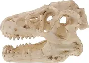NAMOARLY Dinosaur Skull Model Intricate Detailed Resin Dinosaur Skull Statue for Home Decoration Terrarium Accessory Educational Tool Present for and Collectors