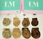 Human Hair Clip In Extensions New in Box Brown Blond 8" Ponytail LOCKS & MANE