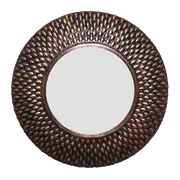 SSH COLLECTION Pangolin Large 66cm Round Wall Mirror - Copper