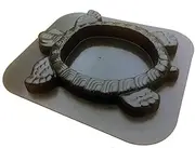 BESPORTBLE Garden Decor Reusable Plastic Turtle Mold for Concrete Paving Stepping Stones
