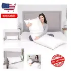 Soft 20-Inch x 60-Inch Cotton Body Pillow with White Goose Down and Feather Fill