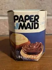 Paper Maid 2.5" Foil Laminated Baking Cups 48 Count James River Corp NOS