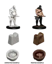 WizKids Deep Cuts Miniatures Executioner & Chopping Block