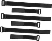 POPETPOP 6Pcs Bike Wheel Stabilizer Straps Wheel Fixing Straps for Secure Bicycle Transportation and Storage Lengths Durable Reusable Bike Wheel Bundling Belt
