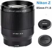 VILTROX 85mm F1.8 STM AF Full Frame Lens For Nikon Z mount Z5 Z6 Z7 II Cameras