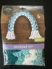 Hand Stitched Style “Rainbow” Wall Hanger Macrame Kit
