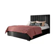 Septima and Gratiana Bed & Headboard Package - Ink