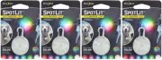 Nite Ize SpotLit LED Carabiner Light - Disc-O Select (4-Pack)