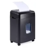 Amazon Basics Micro-Cut Paper Shredder – High-Security 12 Sheet Shredding for Ho