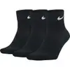 補貨 NIKE 襪子 薄底 中筒襪 運動襪 基本款 三雙入 黑色 三入一組 SX7677010 Sneakers542