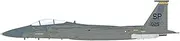Hobby Master HA4532 1/72 F-15C Mod Eagle US Air Force Spanderlem Base, Finished Product