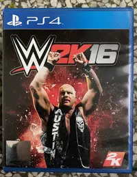 在飛比找Yahoo!奇摩拍賣優惠-PS4 游戲 WWE2K16 港版英文 盤面微痕11188