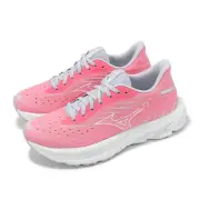 Mizuno Wave Skyrise 6 Pink White Women Road Running Jogging Shoes J1GD2509-22