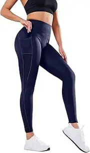 [Generic] Yoga Pants for Women Lightweight Running Sweatpants Lounge Legging 2025 Gym Leggings, Navy, Medium
