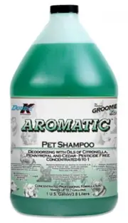 Double K Groomer's Edge Aromatic Deodorising Pet Shampoo - 3.8 Litres/1 Gallo...
