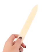 2Pcs/Set Imitation Bone Folder Pastic Open Leather Folding Creasing Paper Tool
