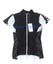 Assos Women's SS.13 Short Sleeve Jersey White/Black Size Large New