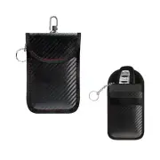 Faraday Pouch for Car Keys, Signal Blocking RFID Faraday Bag Cage, Anti-Theft...