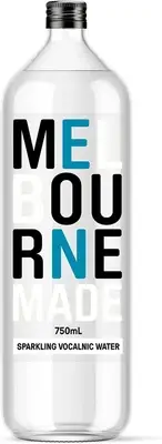 MELBOURNE MADE SPARKLING VOLCANIC WATER 750ML GLASS