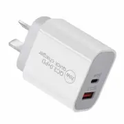 20W DUAL Type-C USB Wall Fast Charger PD Power Adapter For iPhone13/Pro/12/X Max