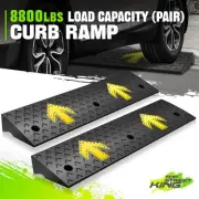 37.4" x 9.8" x 3.1" 8800bs Capacity Curb Ramps Rubber Threshold Ramps Households