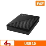 WD MY PASSPORT 4TB(黑) 2.5吋行動硬碟 WDBPKJ0040BBK