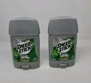 Set of 2 Speed Stick Irish Spring Deodorant Original 1.8 oz Travel Size