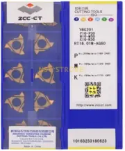 ZCCCT CNC Blade RT16.01N-AG60 YBG201 10 PCS/Box Brand New